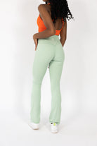 Pantalon Évasé Vert Medusa - Styxgym