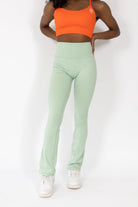 Pantalon Évasé Vert Medusa - Styxgym