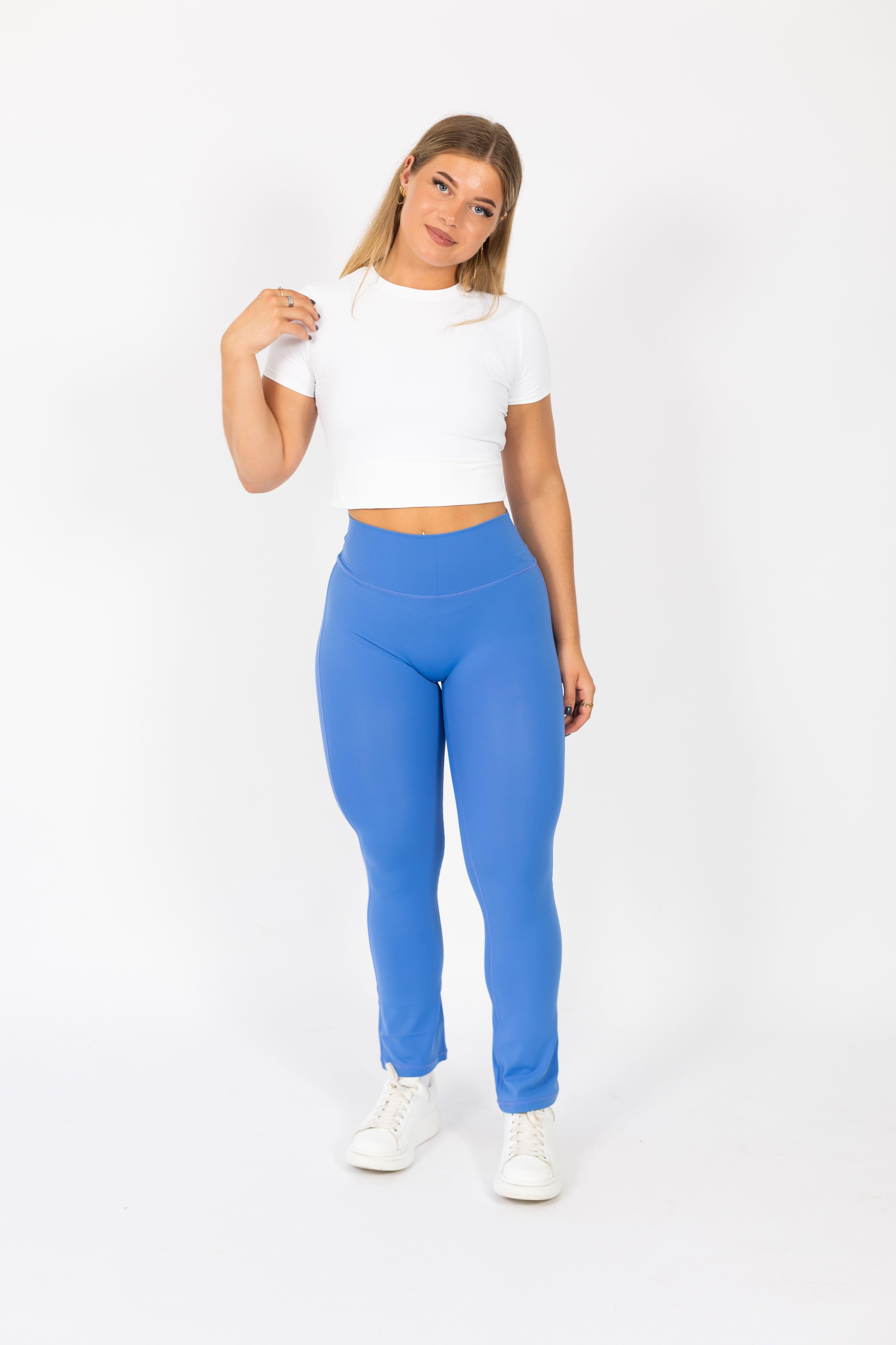 Pantalon Évasé Bleu Medusa - Styxgym